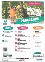 Affiche les virades de l'Espoir pour Vaincre la Mucoviscidose