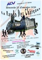 Affiche La Rando Des Châteaux