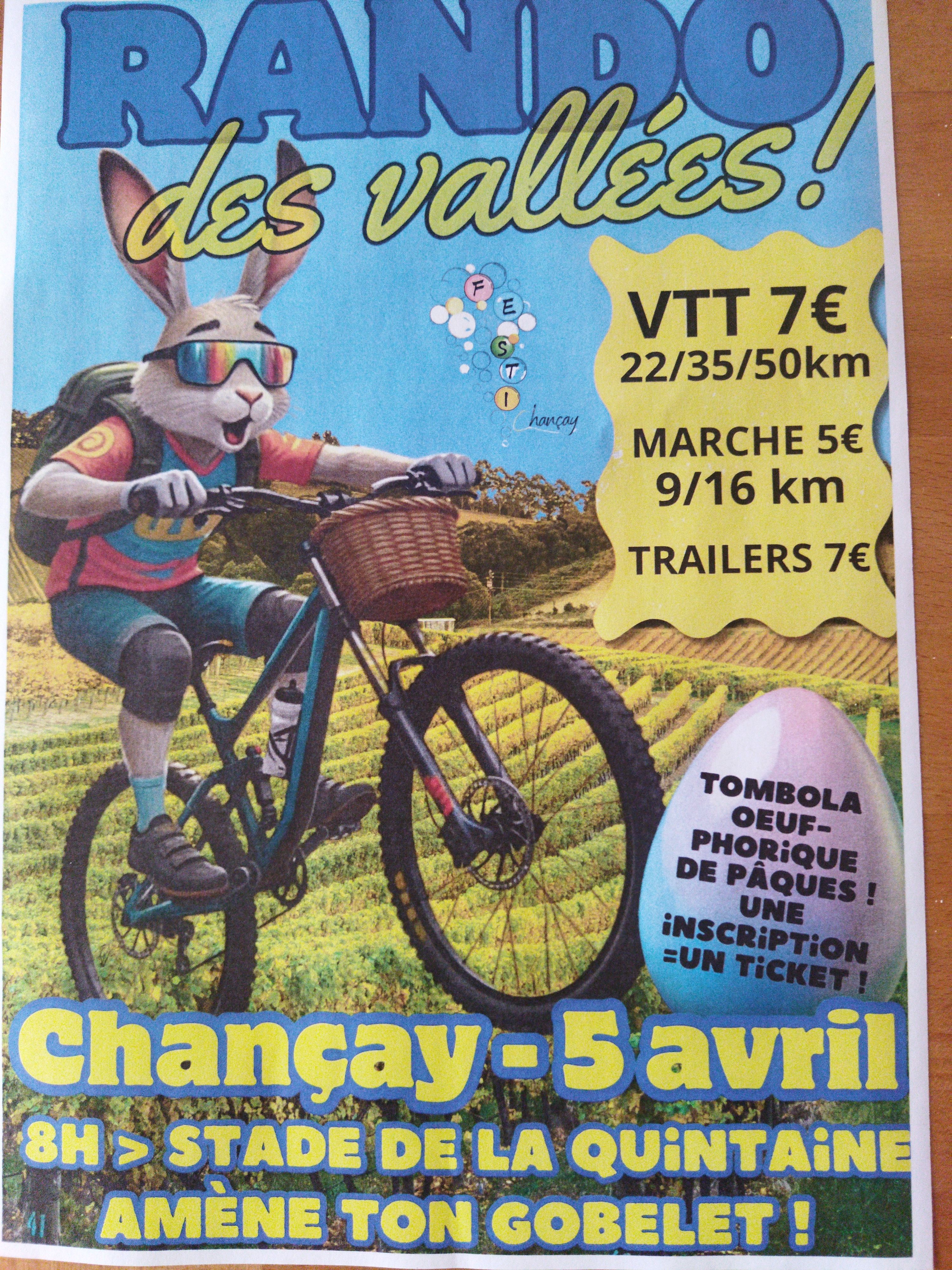 Affiche Rando des vallées