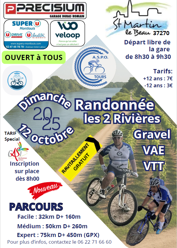 Affiche Rando des deux Rivières