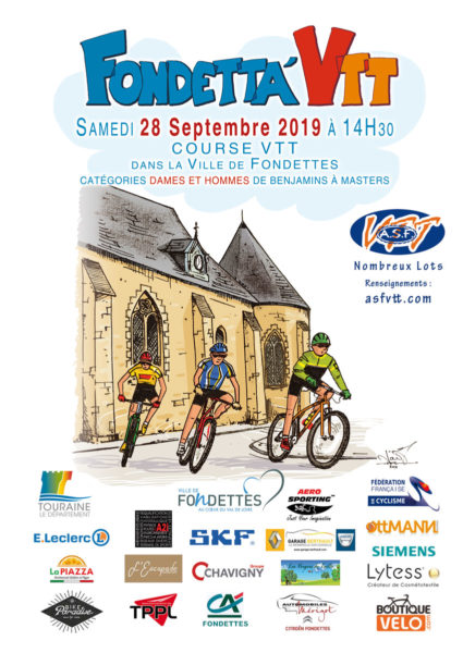 Affiche Fondetta'VTT 2019